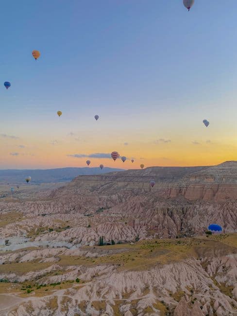 Sıcak Hava Balonu Gün Doğumu Turu